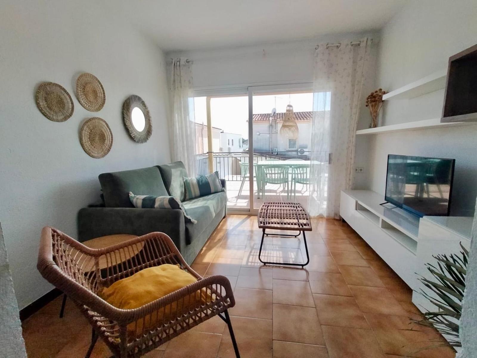 Gorgot P1 I Apartamento Con Terraza Y Piscina Comunitaria Cerca De La Playa إمبوريابرافا المظهر الخارجي الصورة