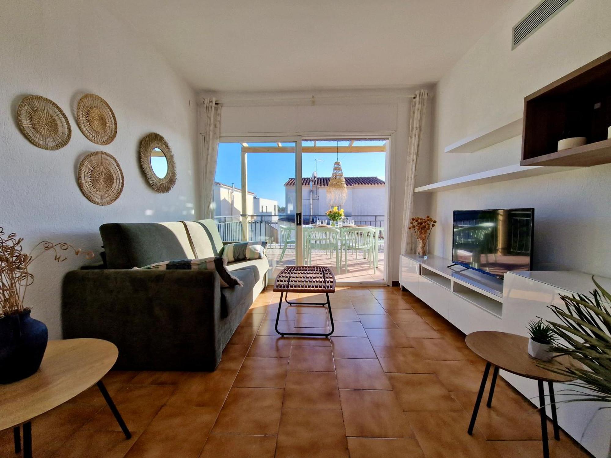 Gorgot P1 I Apartamento Con Terraza Y Piscina Comunitaria Cerca De La Playa إمبوريابرافا المظهر الخارجي الصورة